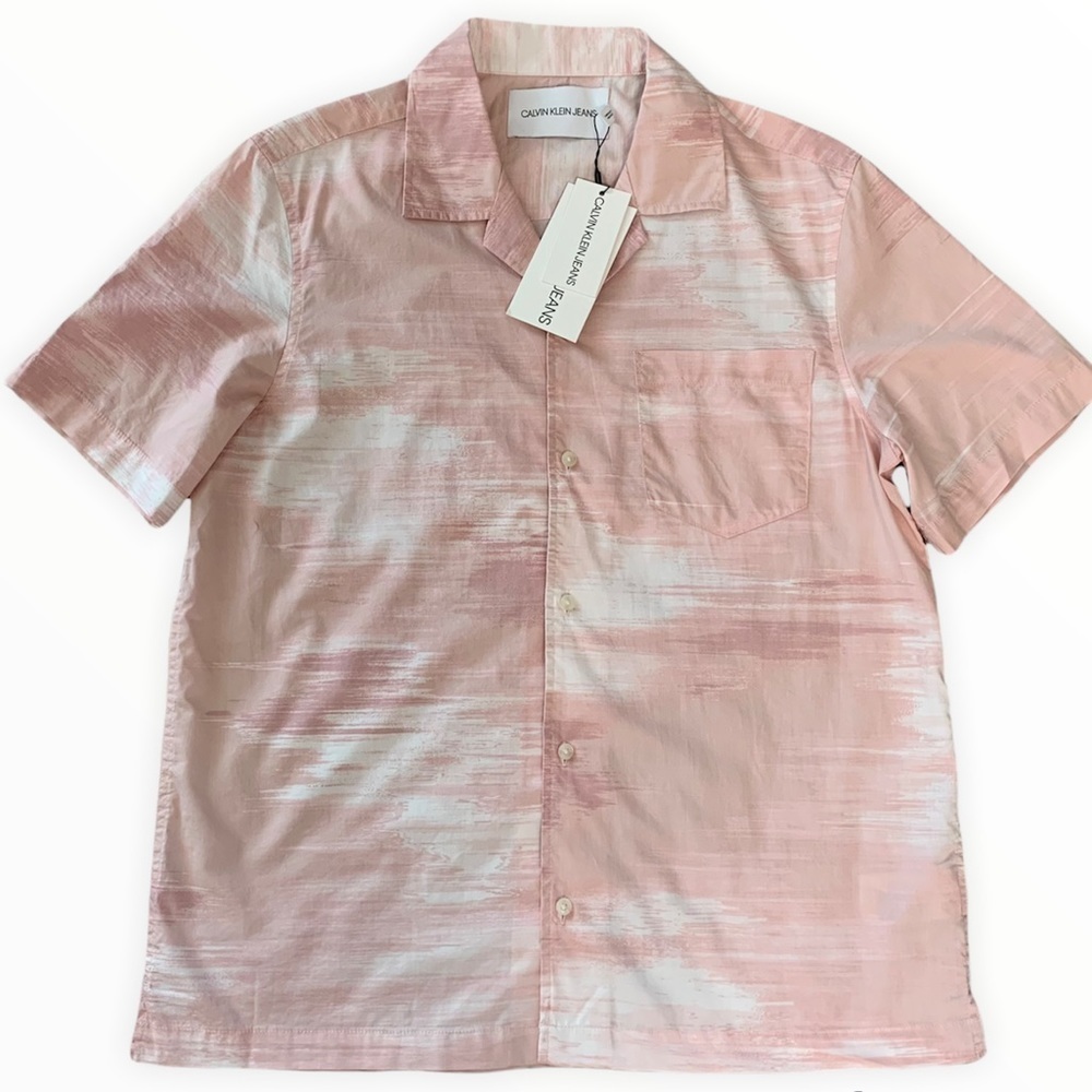 Calvin Klein Jeans Pink Men’s Shirt Size M